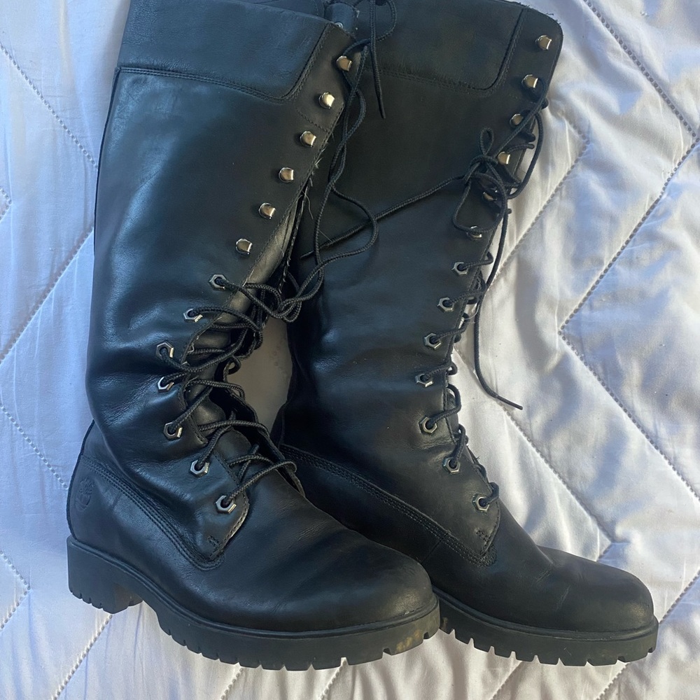 EUC Timberland’s combat boots 7M